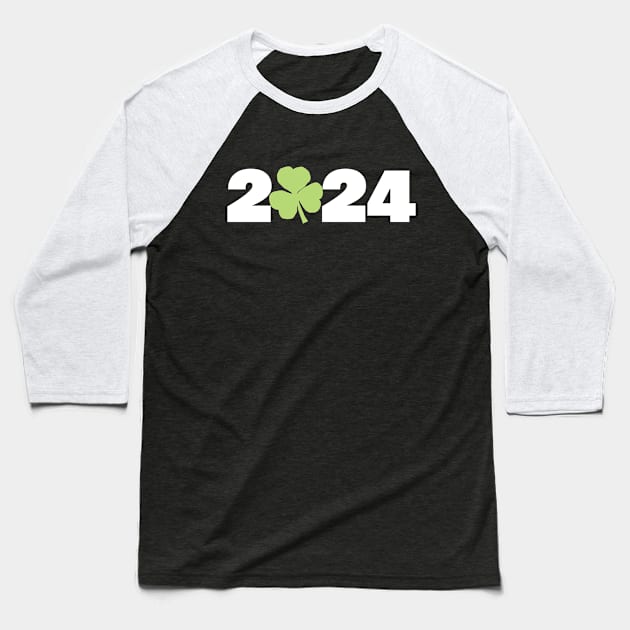 St Patricks Day 2024 Baseball T-Shirt by ellenhenryart